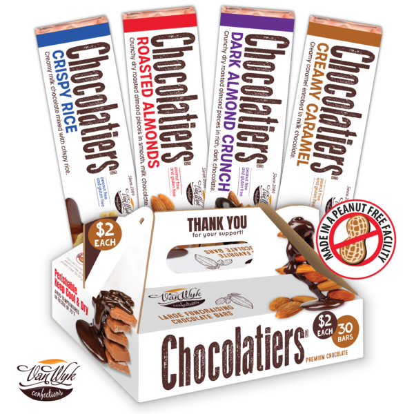 $2 Chocolatiers Carrier and Bars