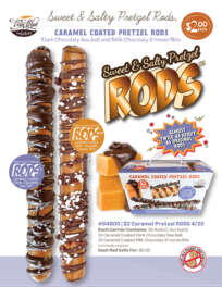 $2 Caramel Pretzel RODS Variety Pack Flyer 2025
