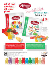 Albanese Gummi Bears and Worms Variety Pack Fall 2025